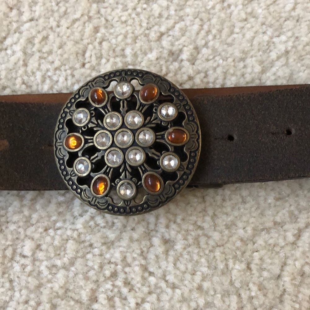 Fabio Corti Italian Leather Belt Sz. M